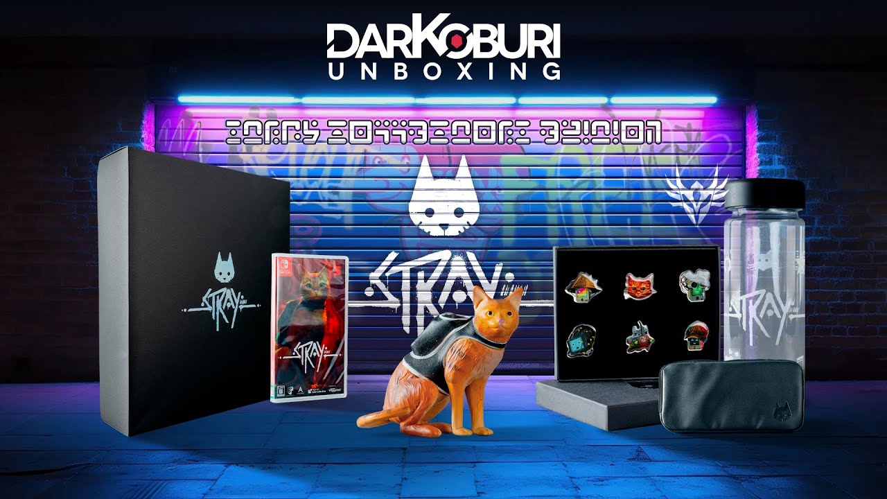 Nintendo Switch; Stray Collector's Edition - Darkoburi Unboxing