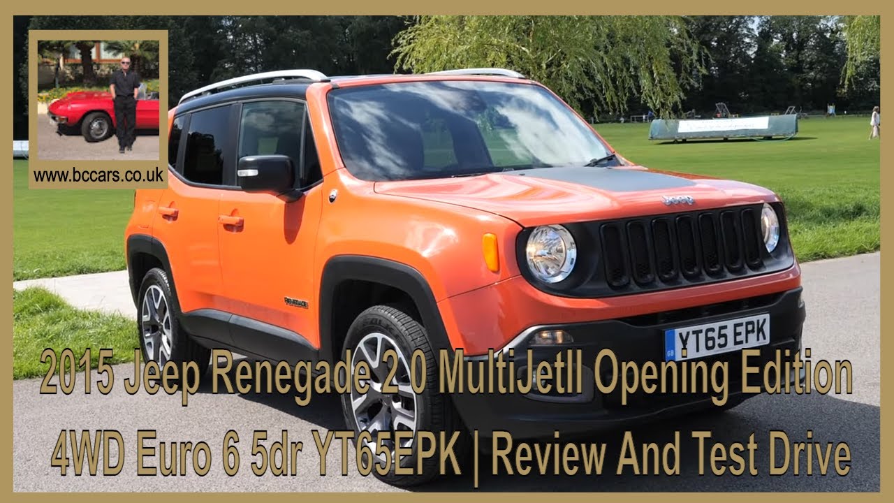 2015 Jeep Renegade 2 0 MultiJetII Opening Edition 4WD Euro 6 5dr YT65EPK | Review And Test Drive