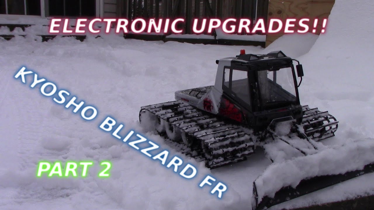 Kyosho Blizzard - Part 2 - Electronic Upgrades