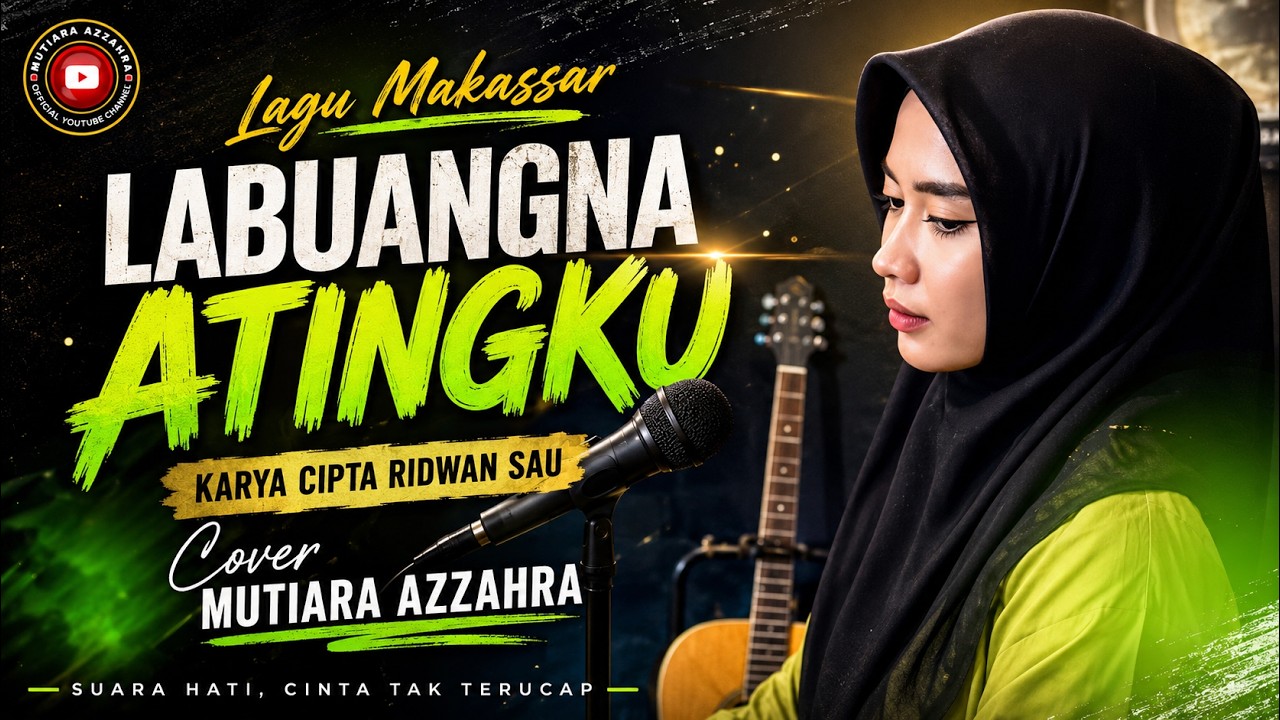Lagu Makassar Labuangna Atingku Karya Cipta Ridwan Sau Cover Mutiara Azzahra