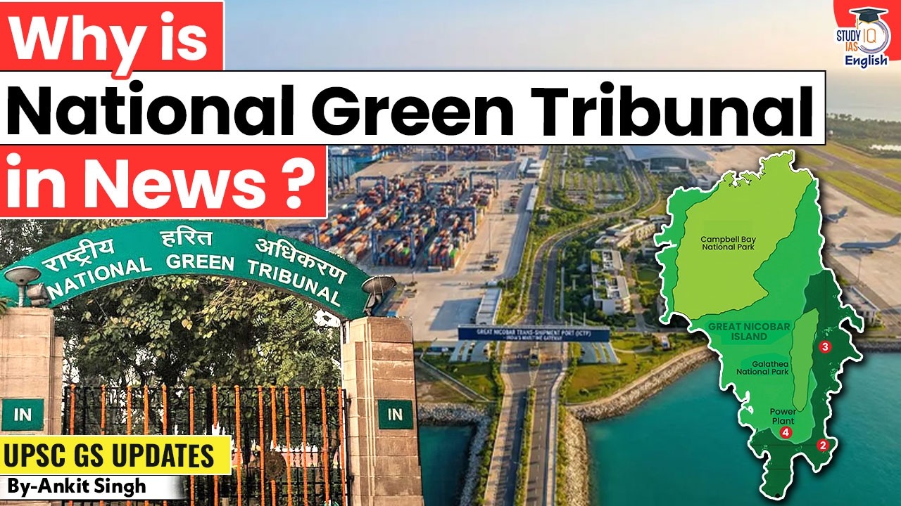 Why is National Green Tribunal in News? | By Ankit Singh | StudyIQ IAS English