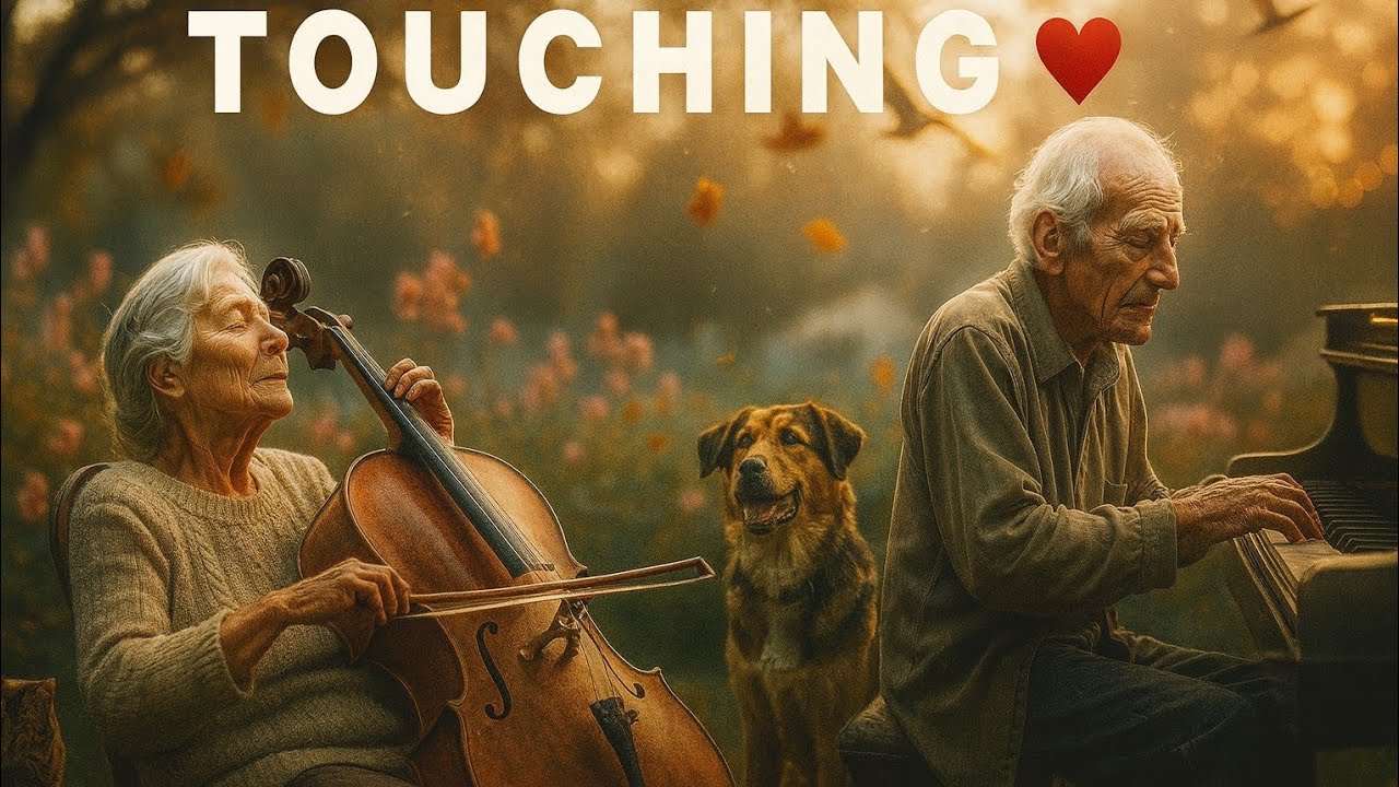 🎻Cello+🎹Piano+TOUCHING ❤️ 1 HOUR Relaxing Instrumental Music | Stress Relief, Calming, No Ads 🎶🐶
