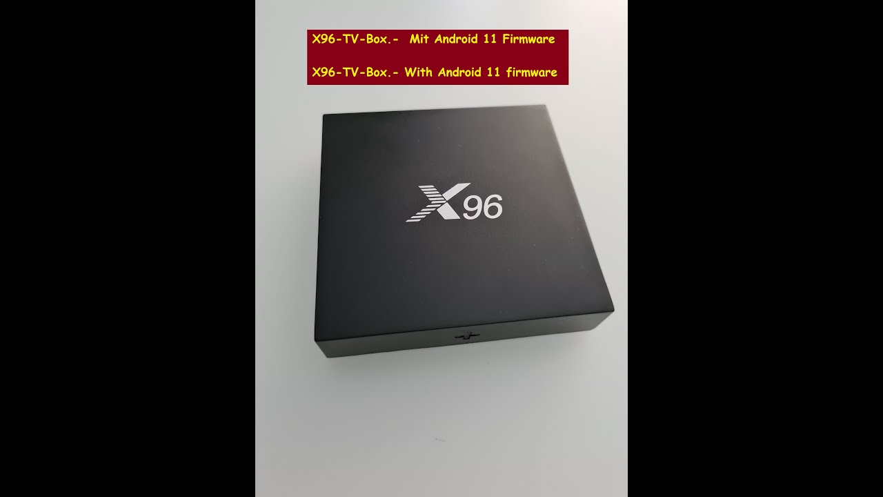 X96-TV-Box - Firmware - Update.