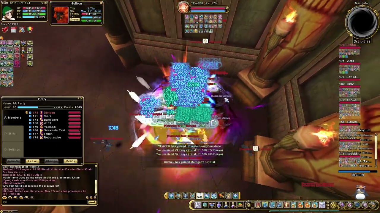 Flyff Universe | Demonic Ankou Seraph PoV