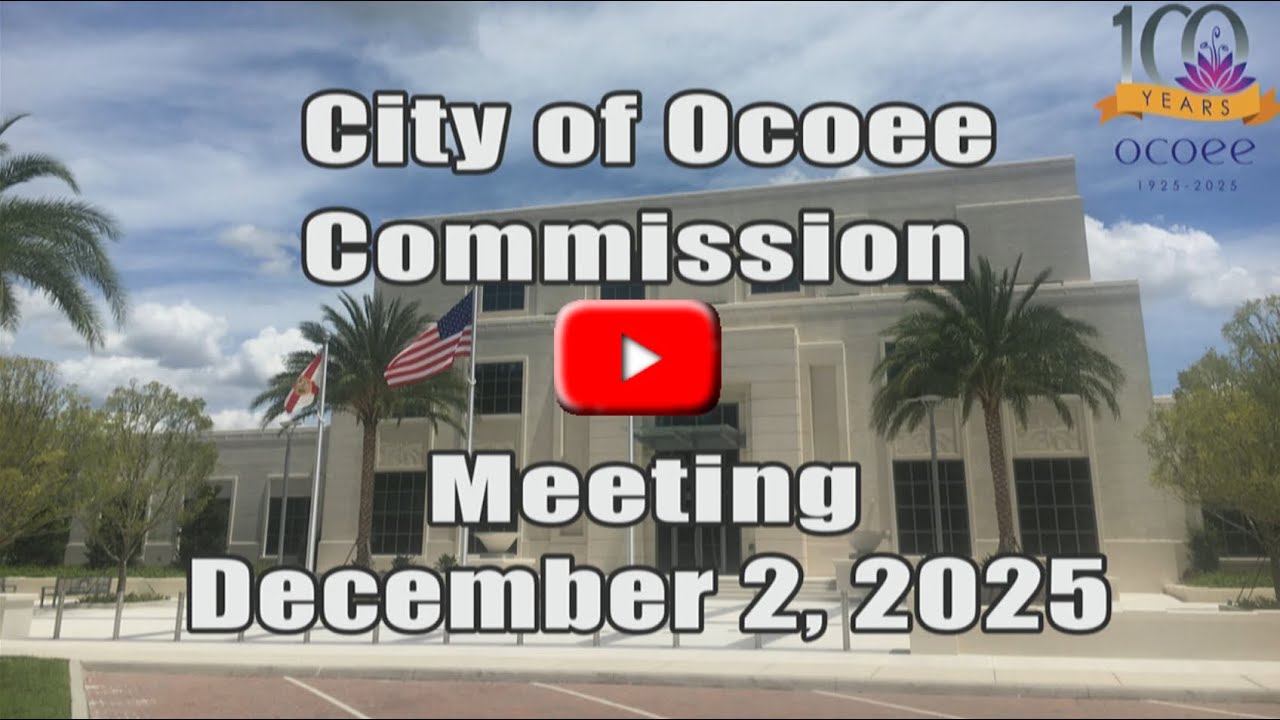 City of Ocoee's Commission Meeting Recorded on 12.02.2025
