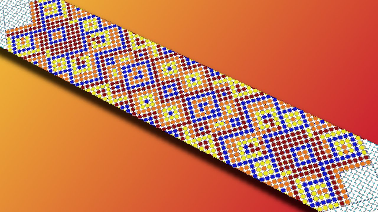 The Most Chaotic Bracelet I’ve Ever Designed? | Random Symmetry Challenge (24 Strings!)