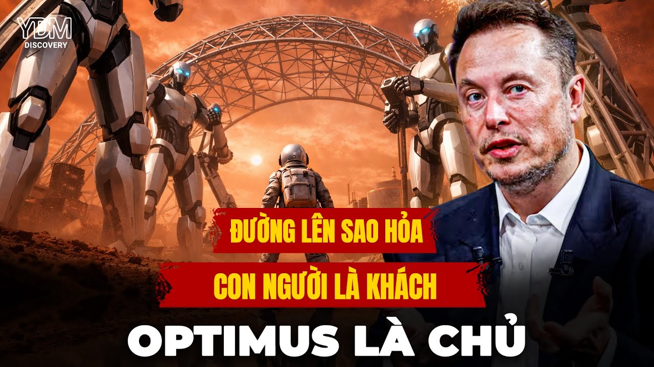 Năm 2030: Vì sao Elon Musk đưa “BINH ĐOÀN ROBOT” lên Sao Hỏa trước con người? | @YouthYDM
