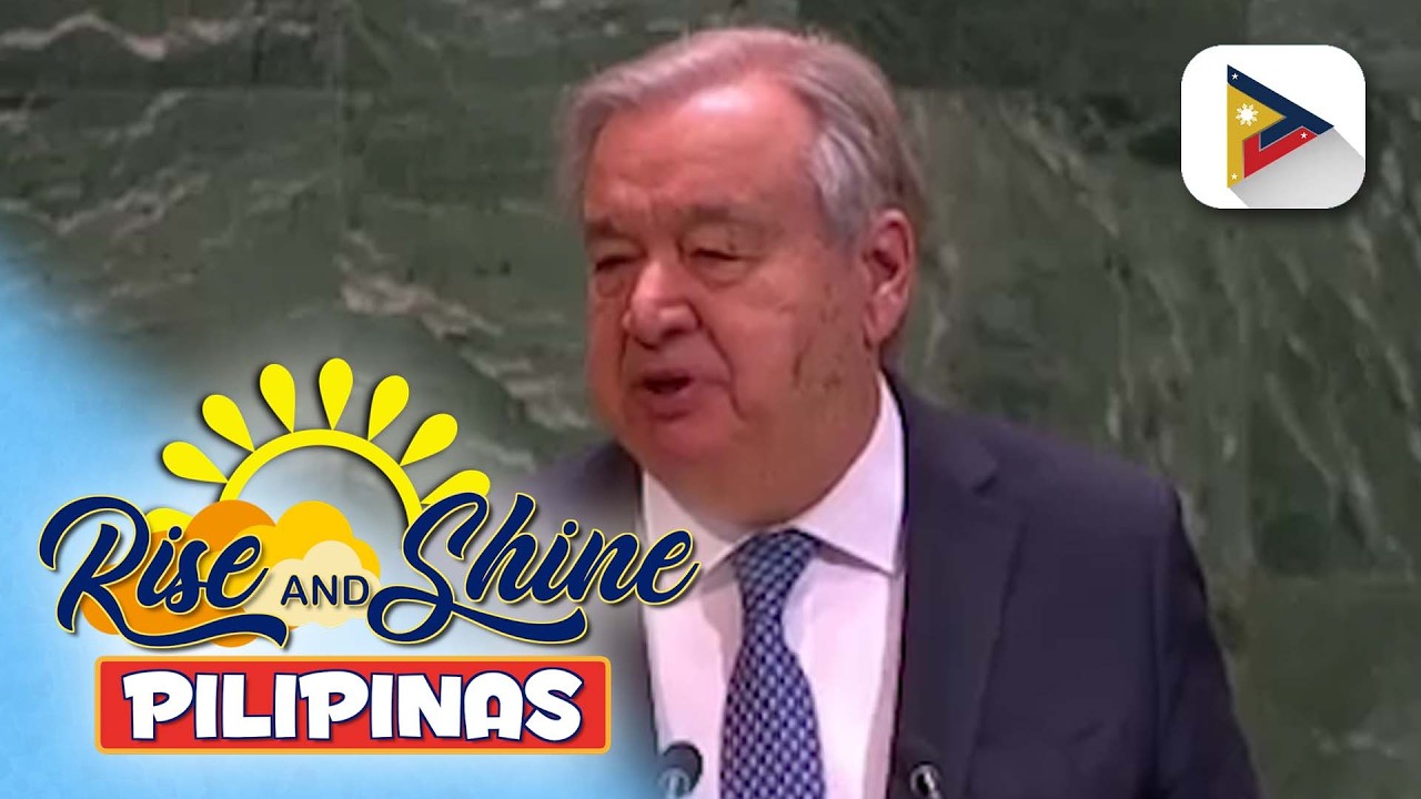 PBBM at U.N. Secretary-General António Guterres, nagsagawa ng bilateral meeting; kandidatura ng...
