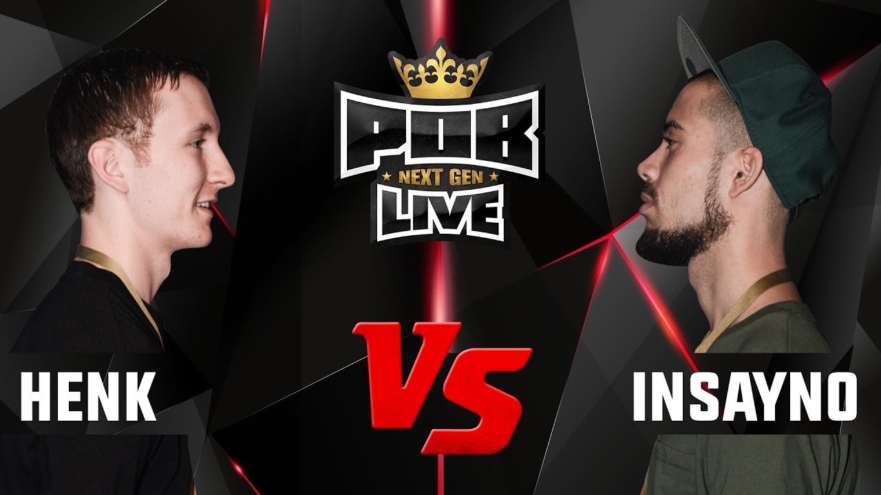 Henk vs Insayno - 1/2 Finale Punchout Freestyle Battles 5 Maart