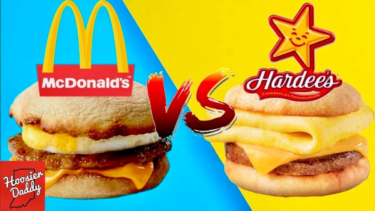 Hardee’s English Muffin Sandwich VS McDonald’s Sausage McMuffin | Hoosier Daddy