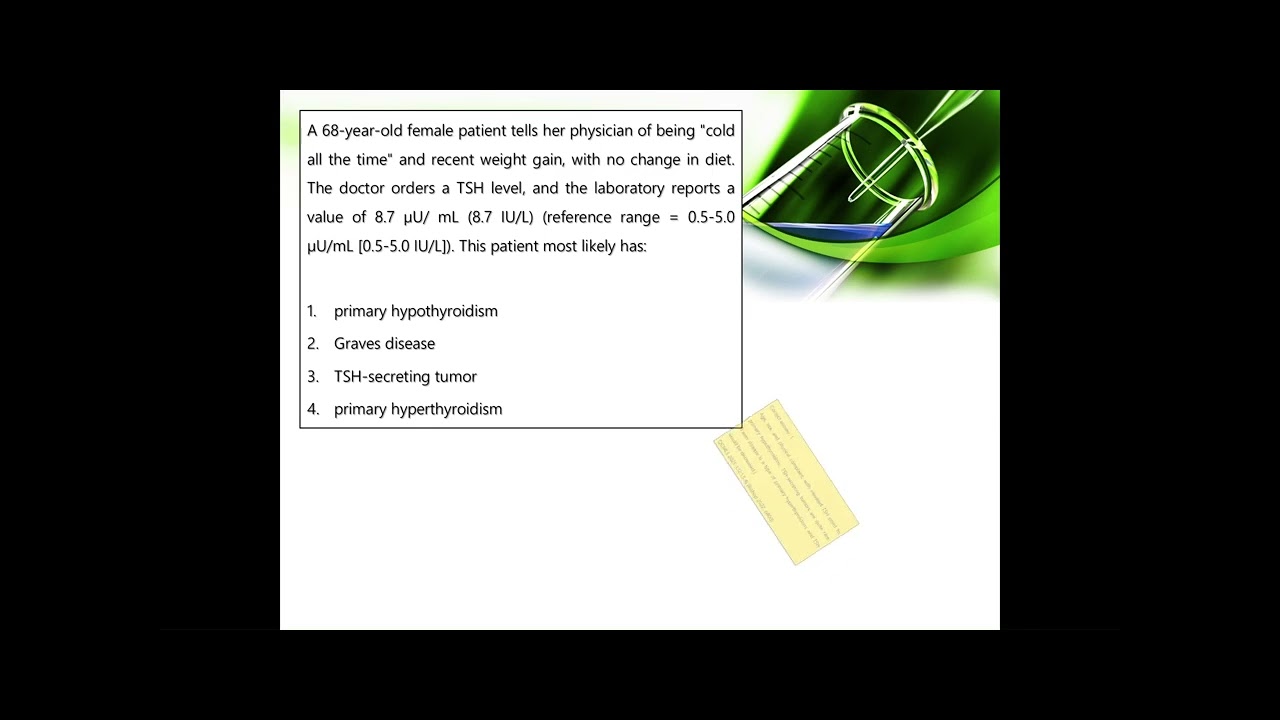 Endocrinology MCQs Bank Part I for Medical Laboratory Scientists & Technologists