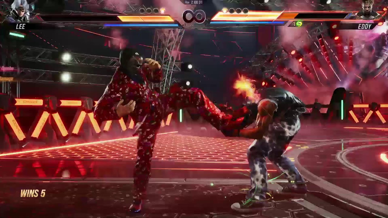 TEKKEN 8 Training Lee vs Eddy