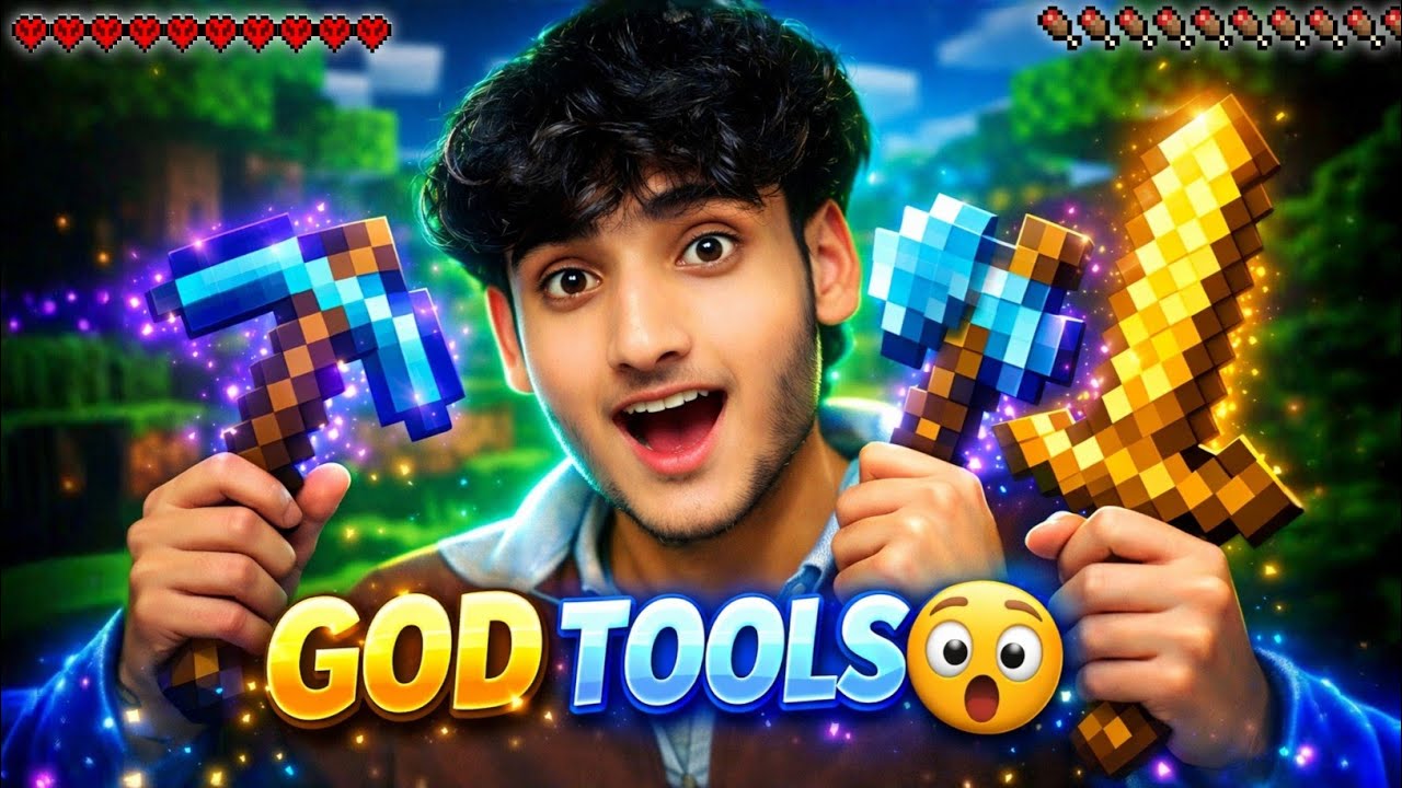 Minecraft But I got Super Op Tools...!!! 😱 in Minecraft 