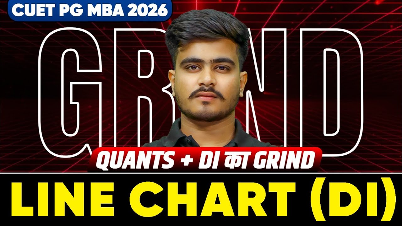 CUET PG MBA 2026 | Line Chart Data Interpretation Questions