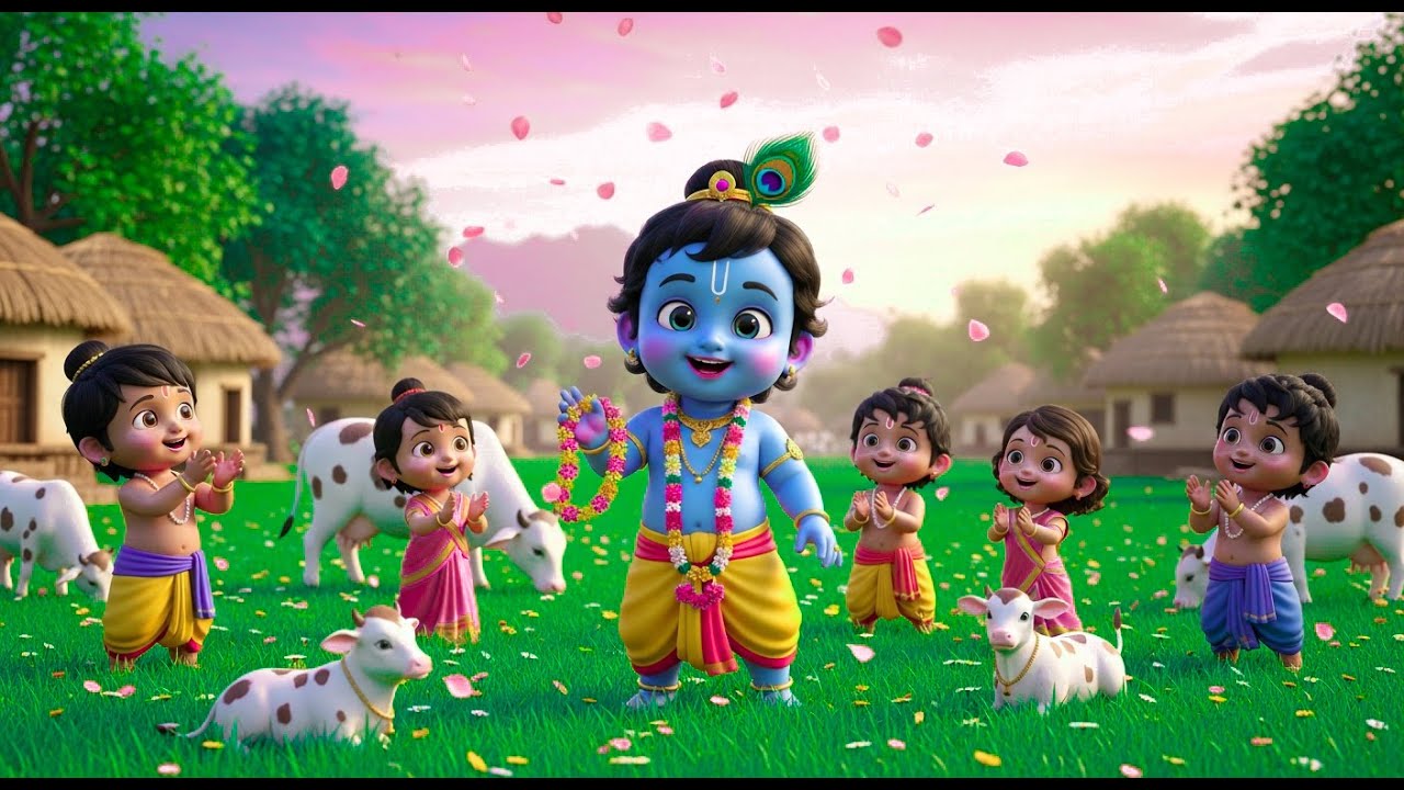 छोटी छोटी गैया छोटे छोटे ग्वाल।Choti Choti Gaiya Chote Chote Gwal | #kanha #krishna #krishnabhajan