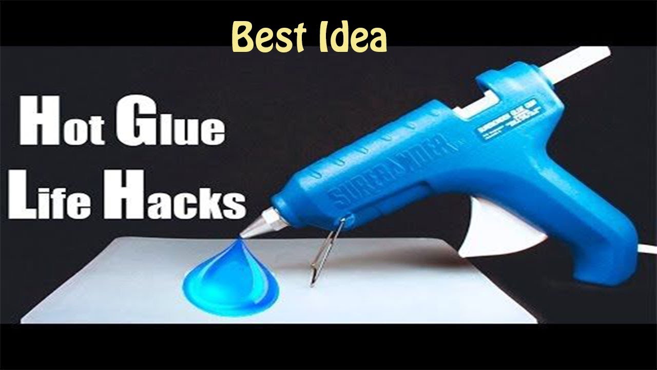DIY - 4 Amazing Glue Gun Life Hacks For Crafting | Hot Glue Gun Life Hacks #lifehacks @BusharaMemon