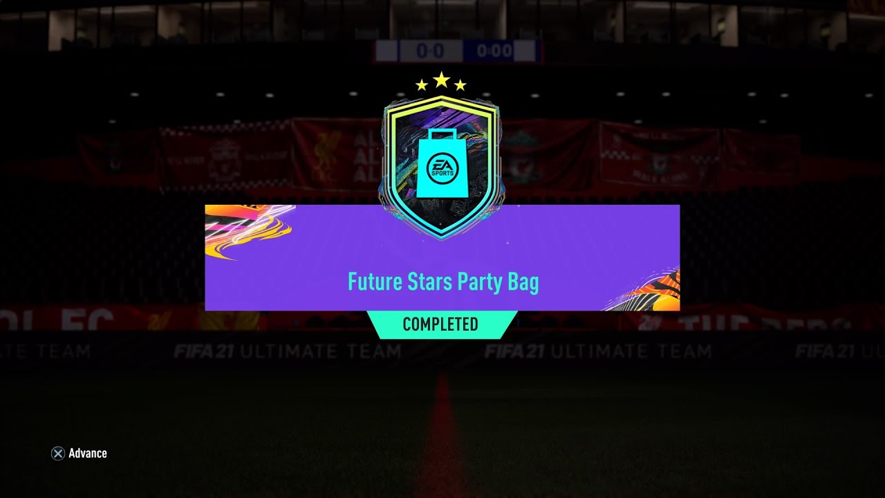 OPENING MY GUARANTEED FUTURE STARS PARTY BAG PACK!! - FIFA 21 Ultimate Team