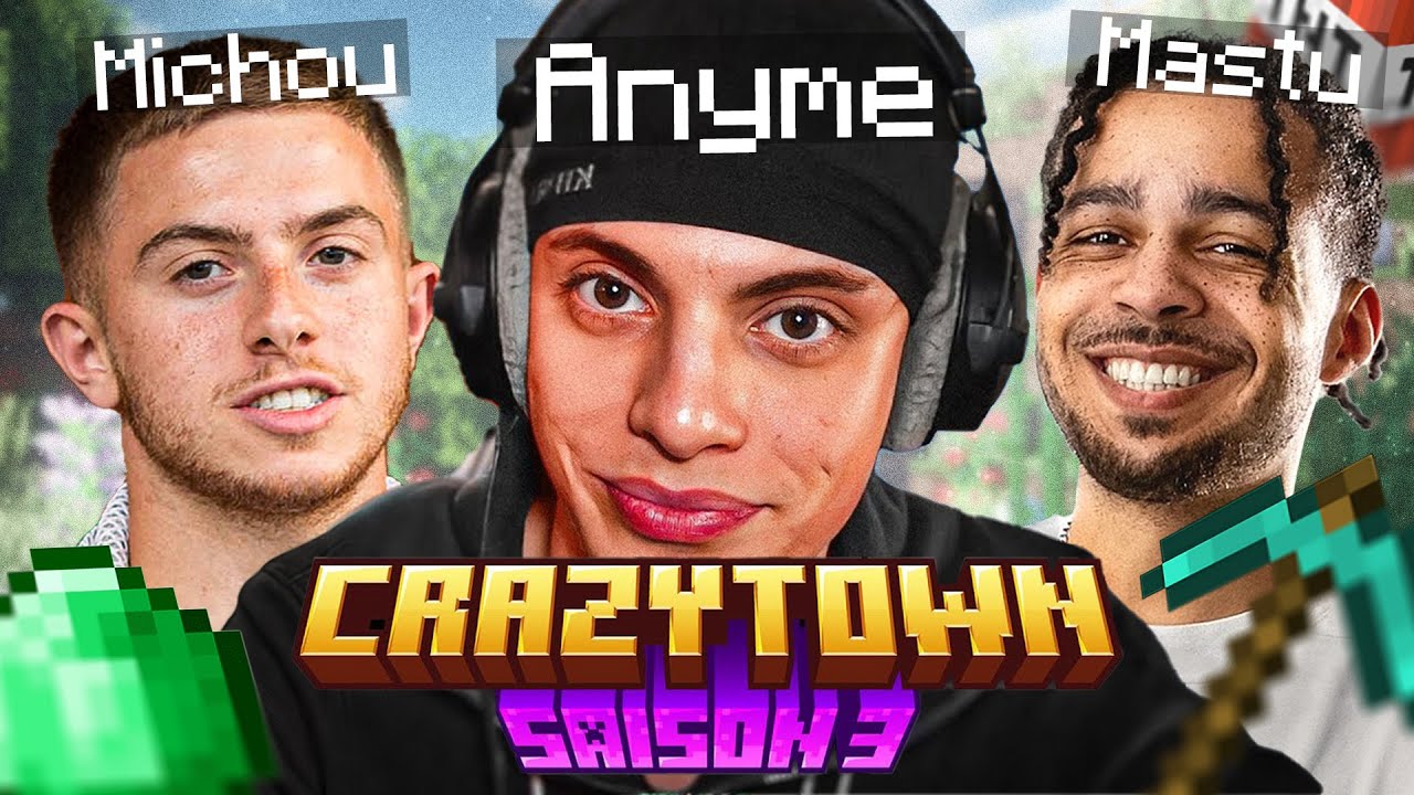 BEST OF ANYME SUR CRAZYTOWN SAISON 3 ! 🤣🔥 @AnymeTV