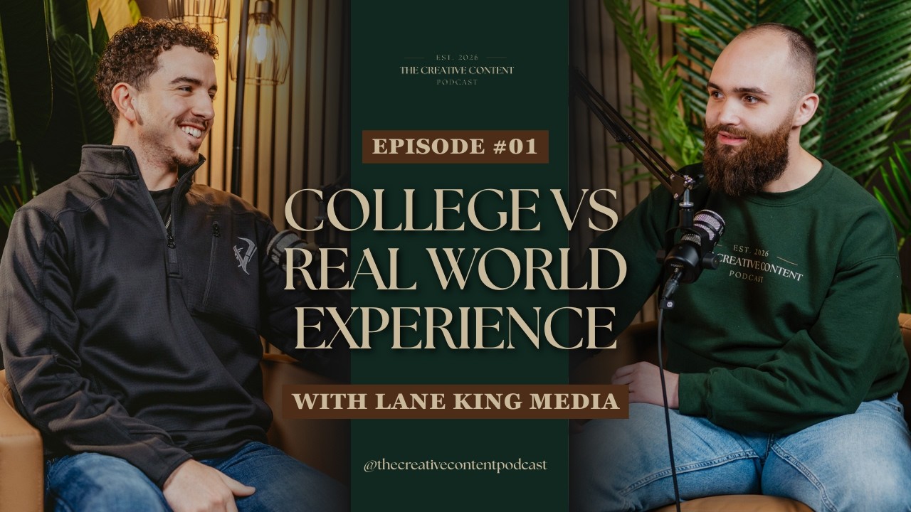 Do You Need College to Succeed in Creative Work? | Ep. 01 | ft. Lane King Media