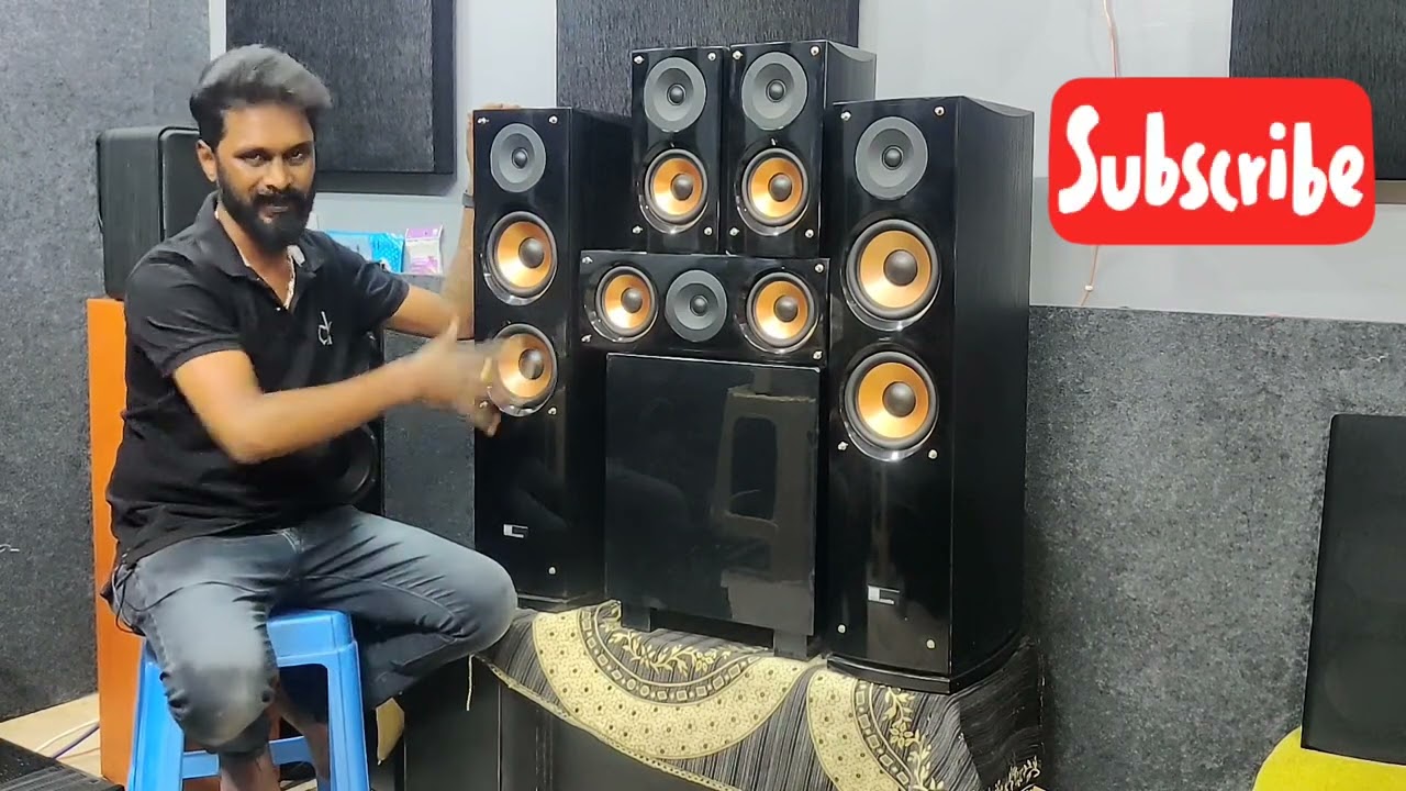 hometheatre speaker 5.1 PURE ACOUSTIC 220 WATTS @LOW COST PH:7019990291