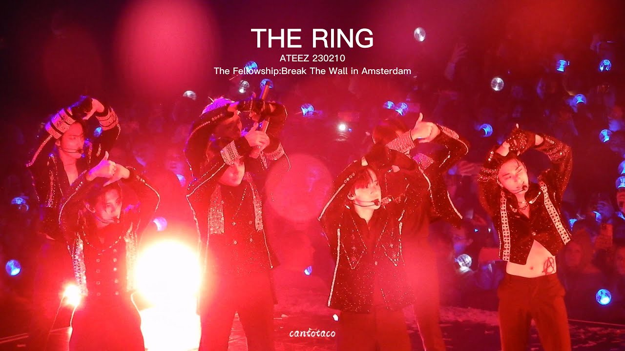 [4k] 230210 ATEEZ - The Ring (The Fellowship:Break The Wall in Amsterdam)