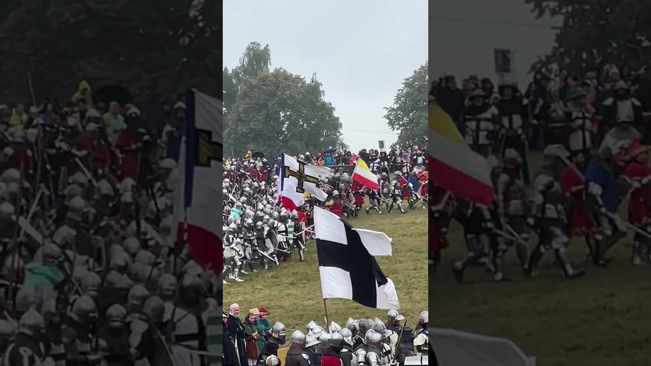 🔥 Rycerze vs Krzyżacy &ndash; Grunwald Battle reenactment!
