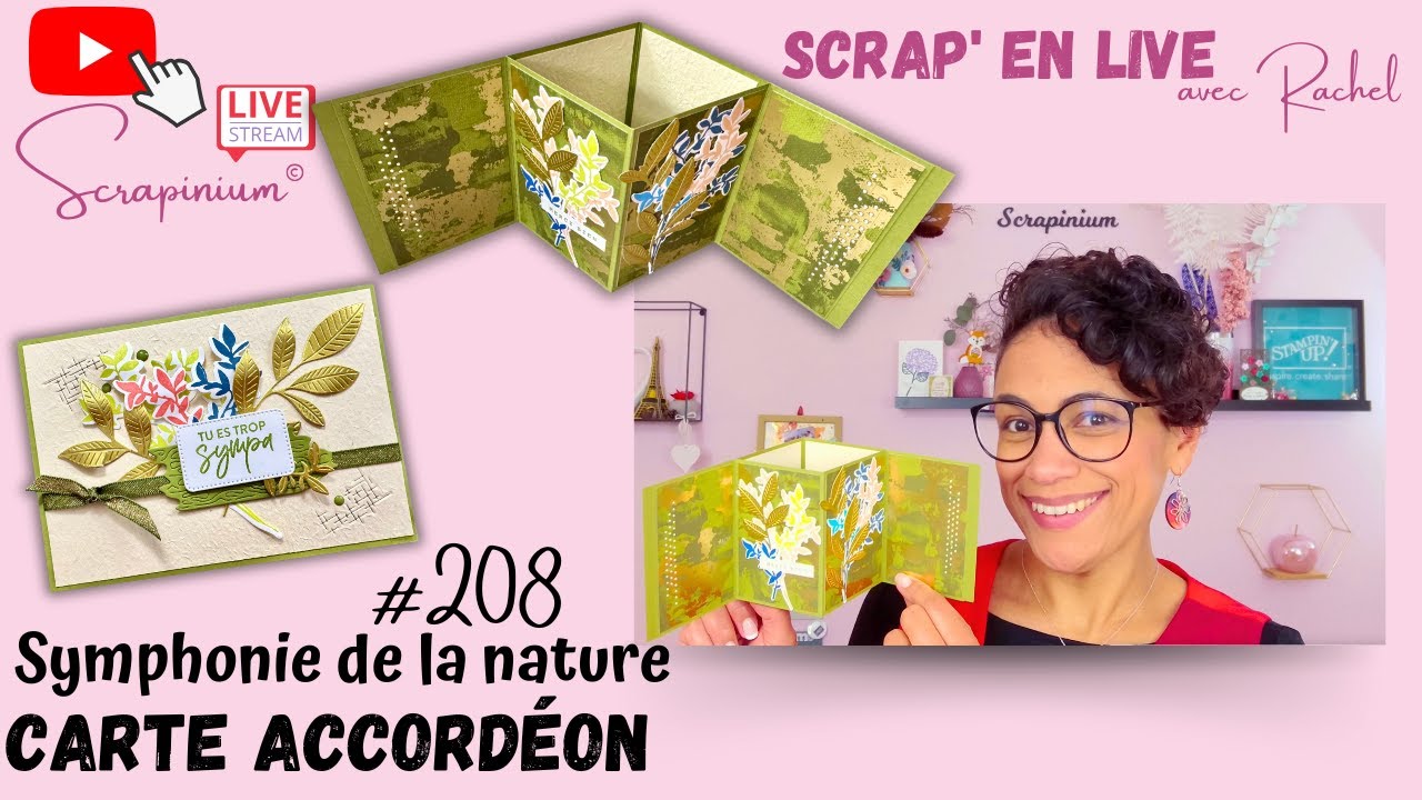 Rendez-vous lundi 09/02 À 20h00 pour notre live Stampin’ Up!