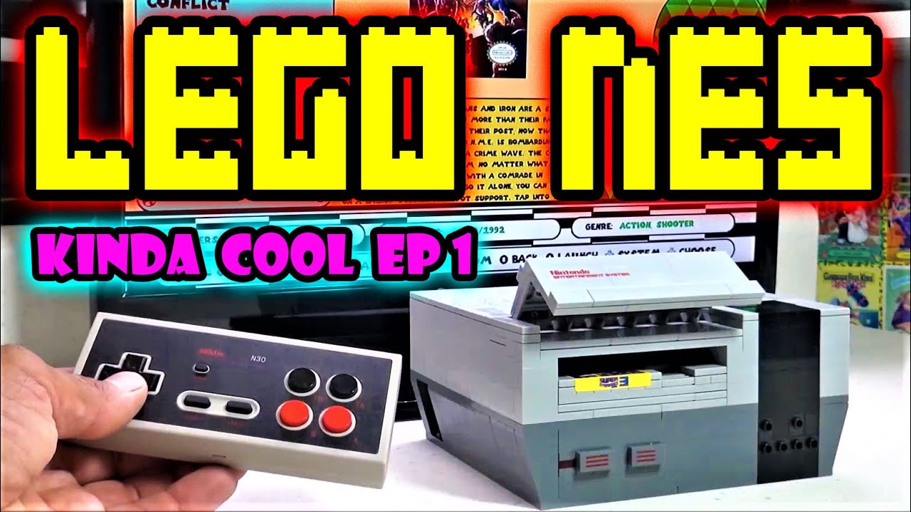 Kinda Cool Retro Gaming Mods Episode 1: Knockoff Lego NES powered by Pi 4