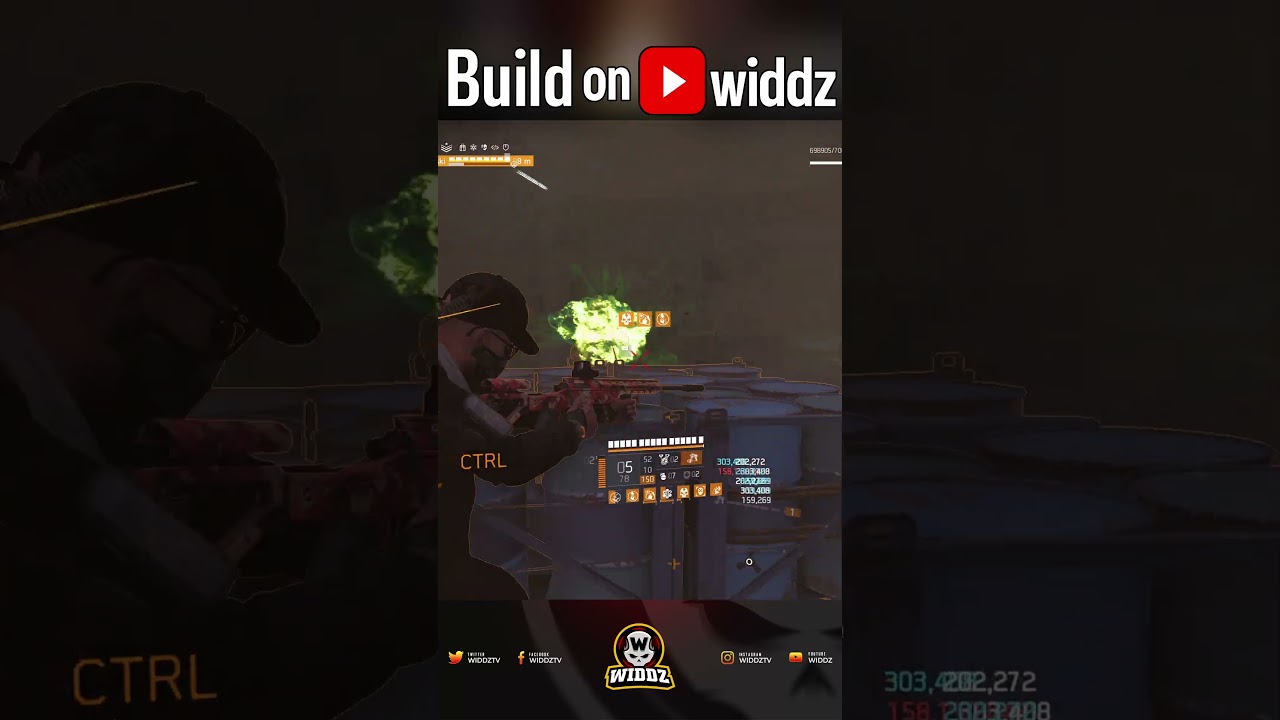 174 mil Sniper vs Big Tank Boss (The Division 2)