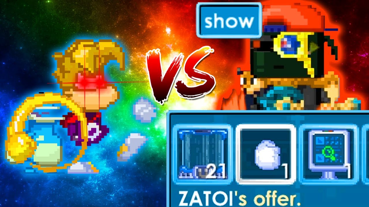 Rayman Legend vs Secret Pros [Show Battles] | Growtopia