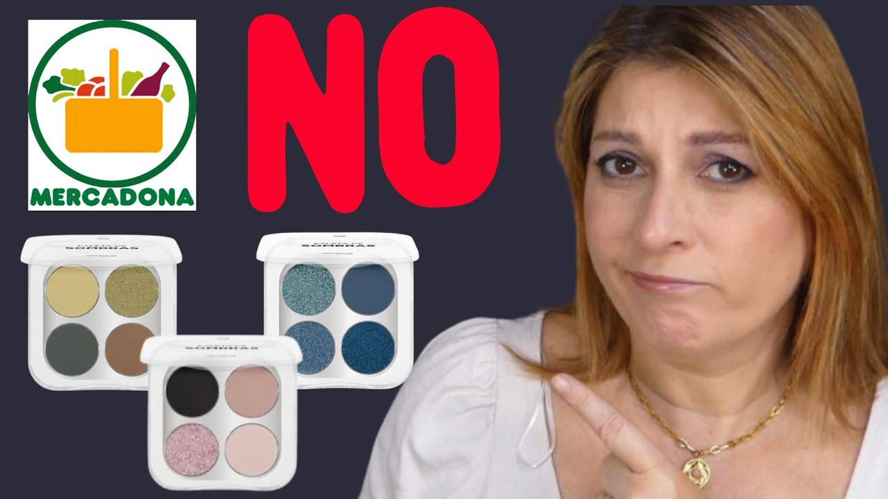 ❌Nuevas Paletas 🎨de Mercadona estas 3 son un NO 🤫