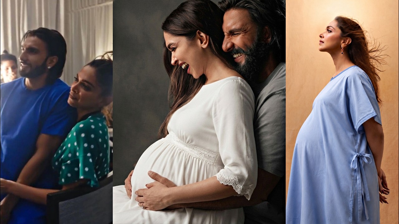 8month Pregnant Deepika Padukone bless with her 2nd child with Ranveer Singh😍