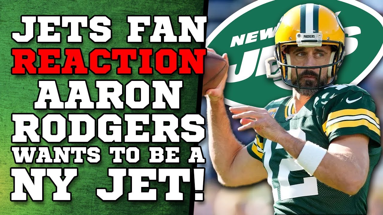 NY Jets Fan REACTION to Aaron Rodgers coming to the New York Jets!!!