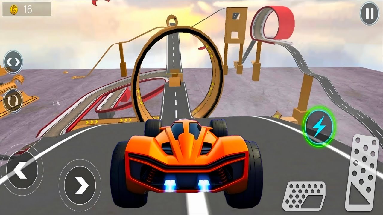Crazy Mega Ramp Car Stunts &ndash; Impossible Tracks & Sky Driving Gameplay | Android Game 2025