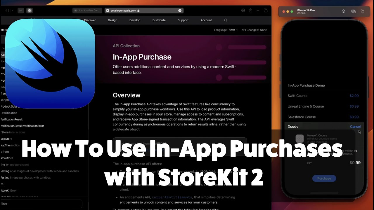 Как использовать встроенные покупки с помощью StoreKit 2