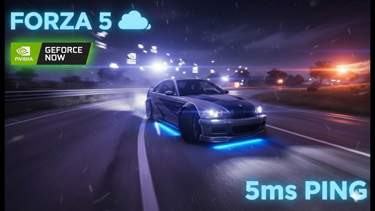 لعب فورزا 5 بالسحابة ☁️ | سرعة 5ms 🔥 هل التجربة تستاهل؟