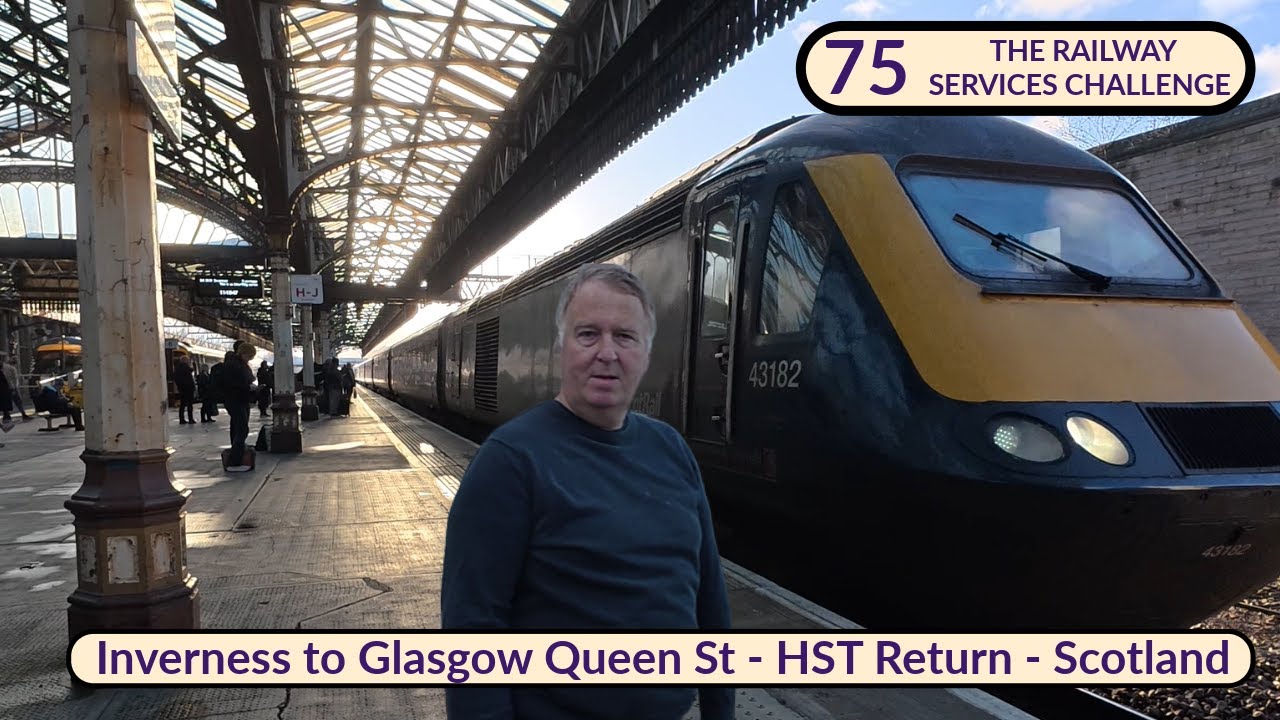 Spectacular scenery | Limited life left | HST Inverness to Glasgow as far as Perth  | 75