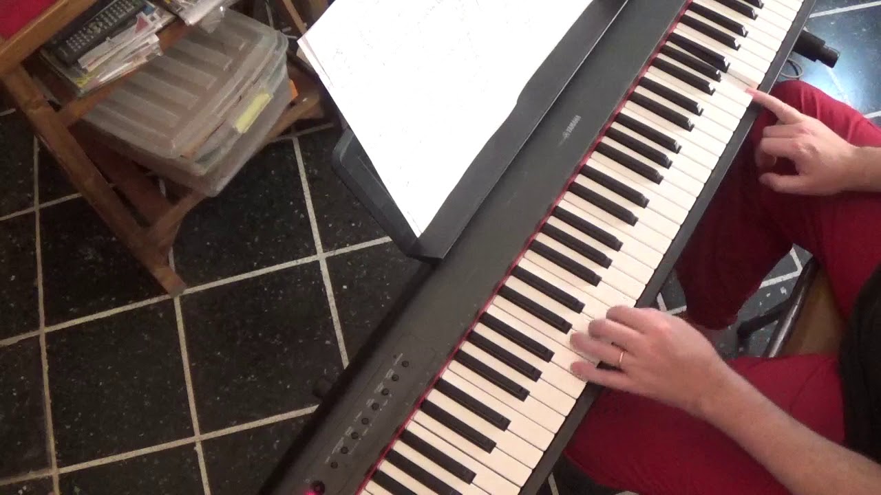 La vie en rose.  Piano tutorial