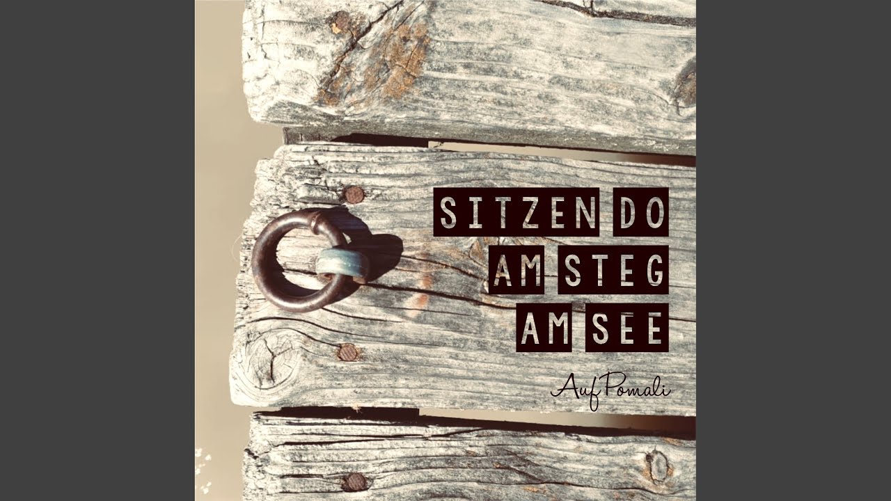 Sitzn do am Steg am See