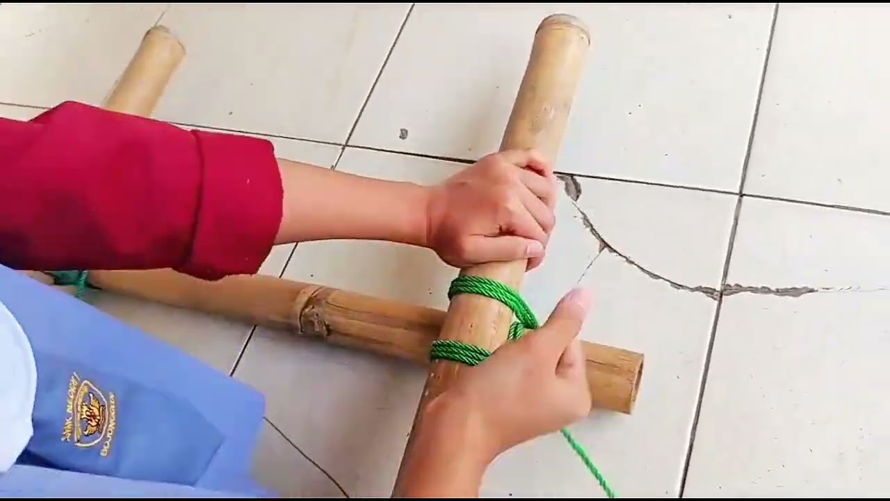 Tutorial membuat tandu darurat#skdewiutari #skdutv #nesabo #smkn1bojonggede