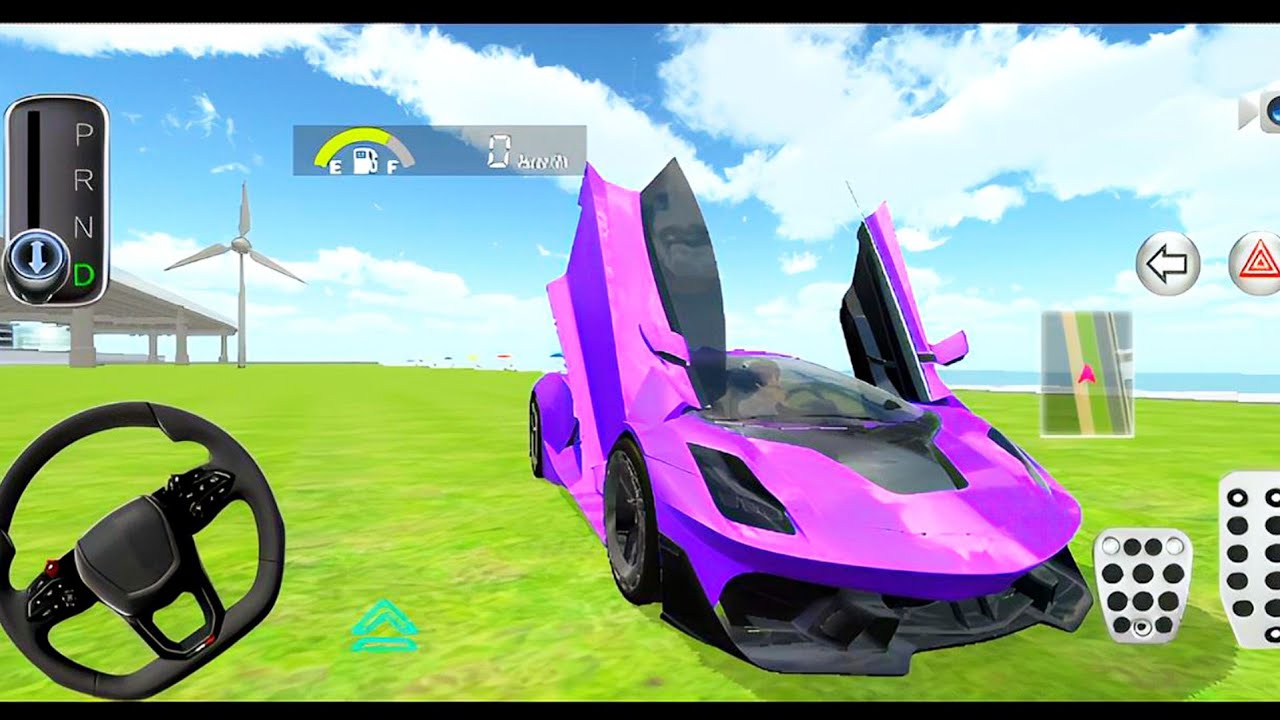 3D Car Driving Gameplay 🚗🔥 | Supercar City Driving