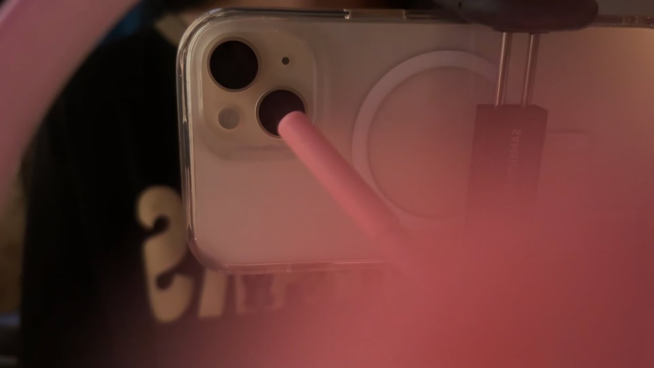 【lofi asmr】camera lens tapping scratching