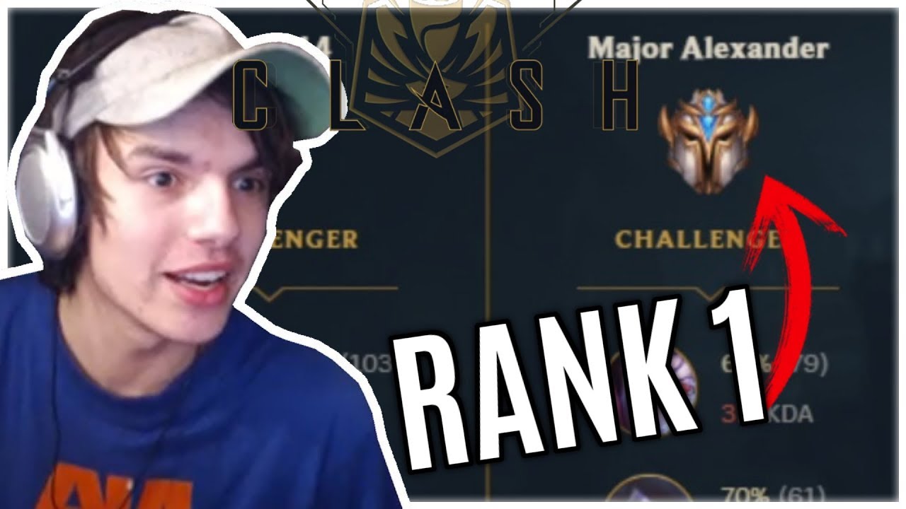 CLASH S CHALLENGER RANK 1 HRÁČEM | Cantzer League of Legends (18+)