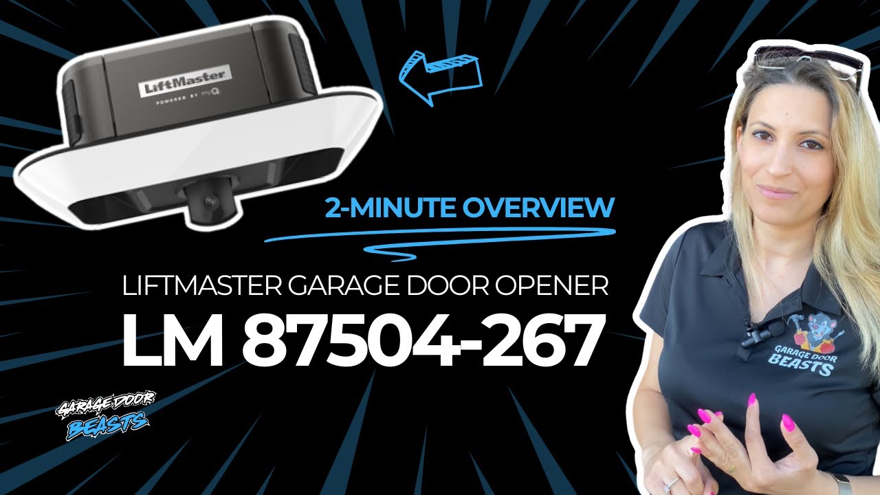 LiftMaster LM 87504-267 Best Garage Door Opener Review & Installation Guide in Vaughan!