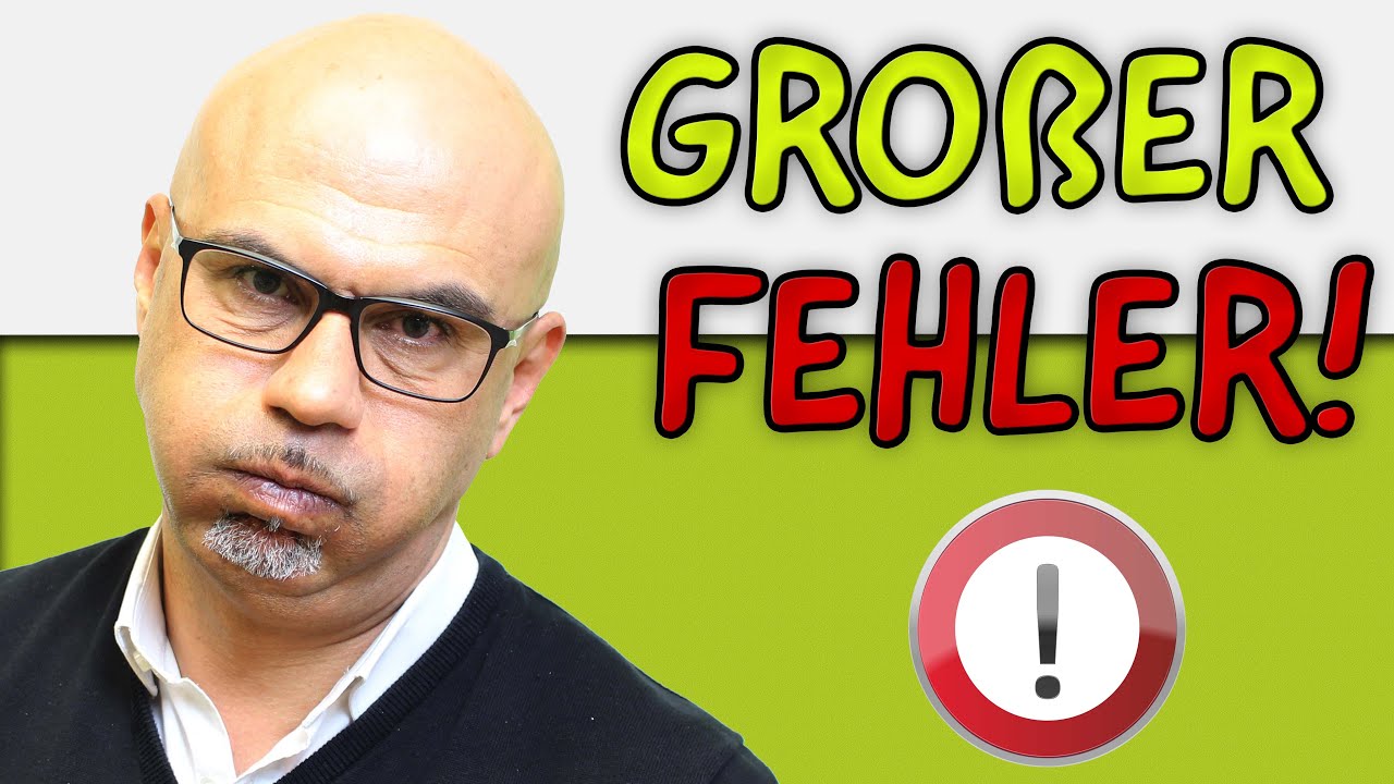 Verlasse dich NIEMALS auf einen Kaufinteressenten!
