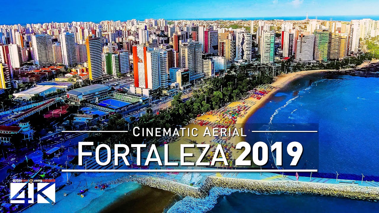 【4K】🇧🇷 Drone Footage 🔥 Fortaleza - State Capital of Cear&aacute; 🔥 Brazil 🔥 Cinematic Aerial Film Brasil