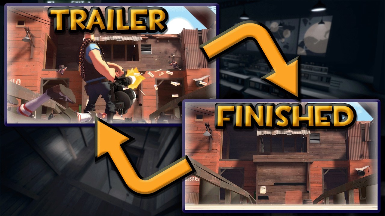 How I FINISHED Team Fortress 2's Iconic Trailer Map