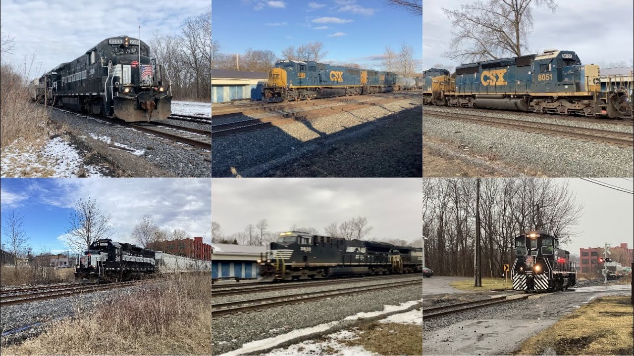[HD 4K] The February 2023 Monthly Raifanning In New York State! #youtube_railfans #railfanningmovies