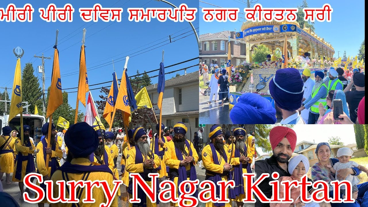 Nagar Kirtan Surrey, Guru Nanak Sikh Gurdwara Surrey Delta