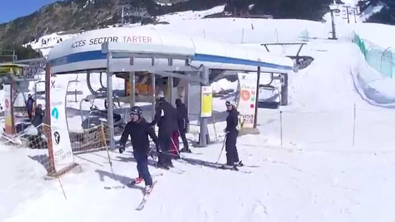 Ski Andorra: One More Time, The Fun Black - Piste 'Gaig'.